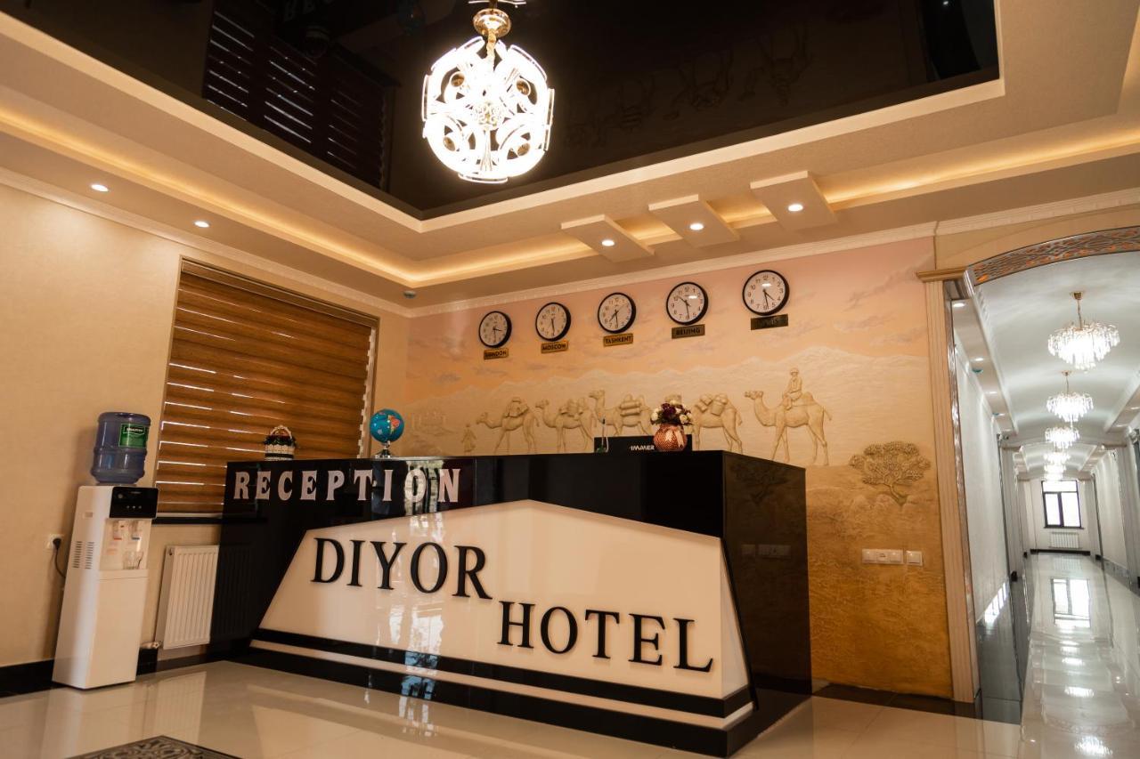 Diyor Hotel Marghilon Exterior foto